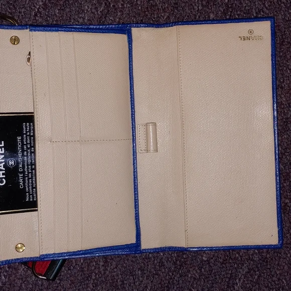 Chanel wallet on a strap